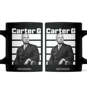 Inspiring Father of Black History Icon Portrait Coffee Mug Carter G Civil Rights Legacy Supporter