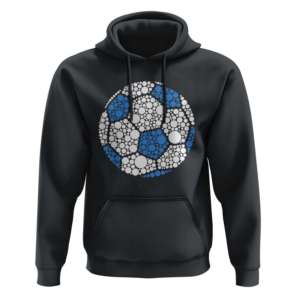 Happy Dot Day Hoodie Polka Dots Ball Soccer Lover TS02 Black Print Your Wear