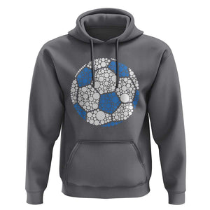 Happy Dot Day Hoodie Polka Dots Ball Soccer Lover TS02 Charcoal Print Your Wear