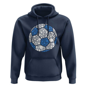 Happy Dot Day Hoodie Polka Dots Ball Soccer Lover TS02 Navy Print Your Wear