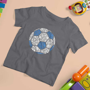 Happy Dot Day T Shirt For Kid Polka Dots Ball Soccer Lover TS02 Charcoal Print Your Wear