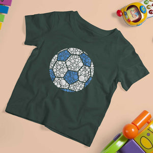 Happy Dot Day T Shirt For Kid Polka Dots Ball Soccer Lover TS02 Dark Forest Green Print Your Wear