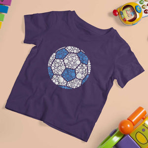 Happy Dot Day T Shirt For Kid Polka Dots Ball Soccer Lover TS02 Purple Print Your Wear