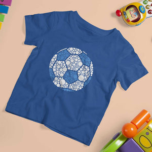 Happy Dot Day T Shirt For Kid Polka Dots Ball Soccer Lover TS02 Royal Blue Print Your Wear