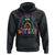 Happy Dot Day Hoodie Retro Rainbow TS02 Black Print Your Wear