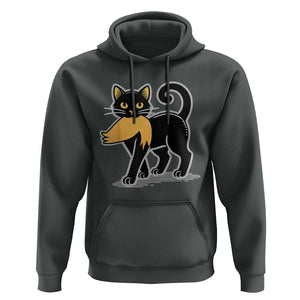 Cat Ladies For Kamala Hoodie Harris Donald Trump 2024 Sarcastic TS02 Dark Heather Print Your Wear