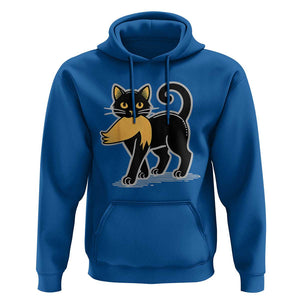 Cat Ladies For Kamala Hoodie Harris Donald Trump 2024 Sarcastic TS02 Royal Blue Print Your Wear
