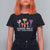 Harris Walz 2024 T Shirt For Women Unity Over Division Kamala Tim Waltz TS02 Black Print Your Wear
