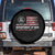 Department of War Est 2025 Spare Tire Cover Patriotic Military Vintage Grunge American Flag TS02 No hole Black Print Your Wear