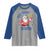 Santa Hanukkah Raglan Shirt Not Today Santa Chanukah Jewish Festival Jew TS02 Sport Gray Royal Print Your Wear