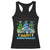 Christmas Hanukkah Racerback Tank Top Merry Christmukkah Jewish Christmas Trees Chanukah TS02 Black Print Your Wear