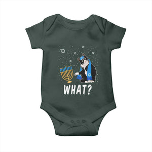 Funny Hanukkah Cat Baby Onesie What Hanukcat Chanukah Jewish Festival TS02 Print Your Wear