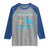 Funny Hanukkah Cat Raglan Shirt Light The Meownorah Jewish Menorah Chanukah TS02 Sport Gray Royal Print Your Wear