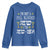 Funny Jewish Hanukkah Youth Sweatshirt I'm Not Full Blooded Jew I'm Jewish Chanukah TS02 Royal Blue Print Your Wear
