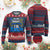 Funny Jewish Hanukkah Ugly Christmas Sweater Tis The Season To Remind Everyone Im Jewish TS02 Burgundy Print Your Wear