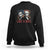 George Washington Abraham Lincoln Sweatshirt Like A Boss US Presidents Retro American Flag TS02 Black Print Your Wear