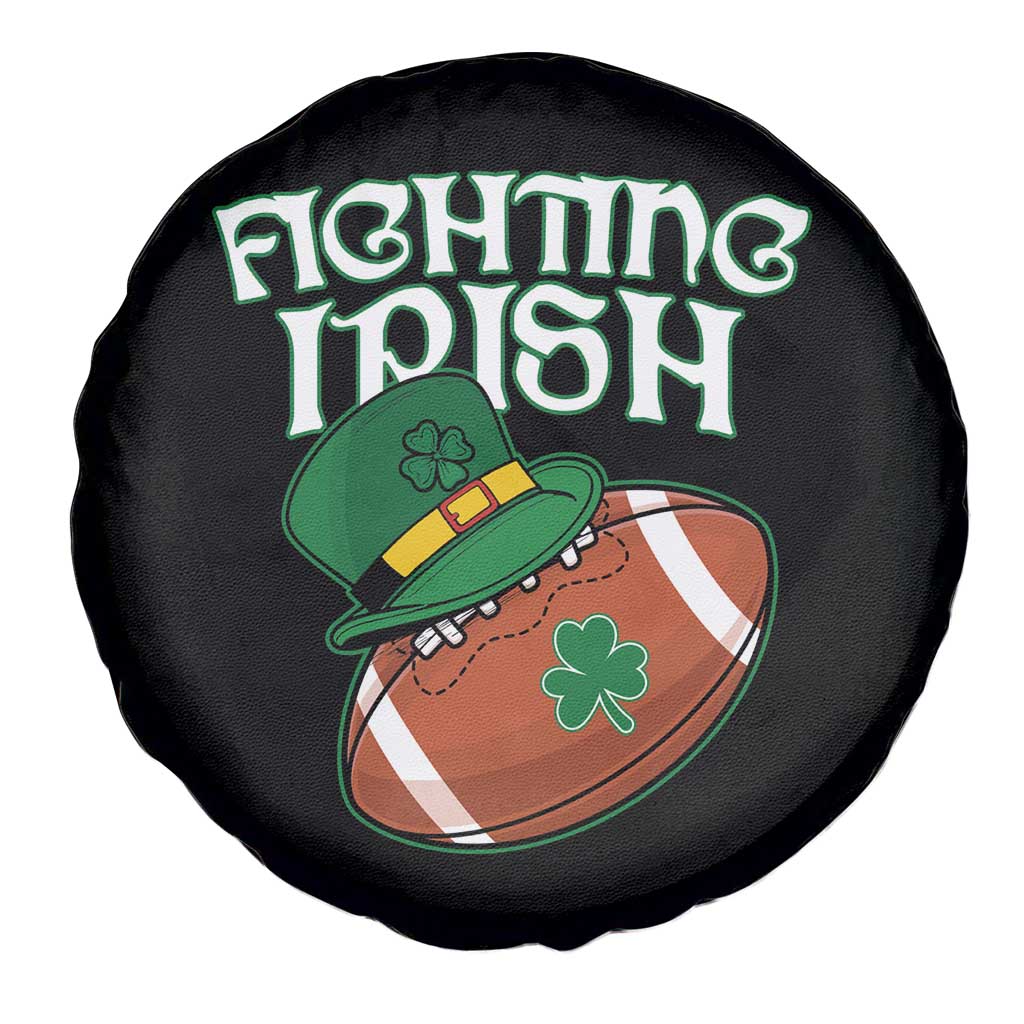 Fighting Irish Spare Tire Cover Football Shamrock St Patricks Spirit Classic Vintage TS02 Print Your Wear