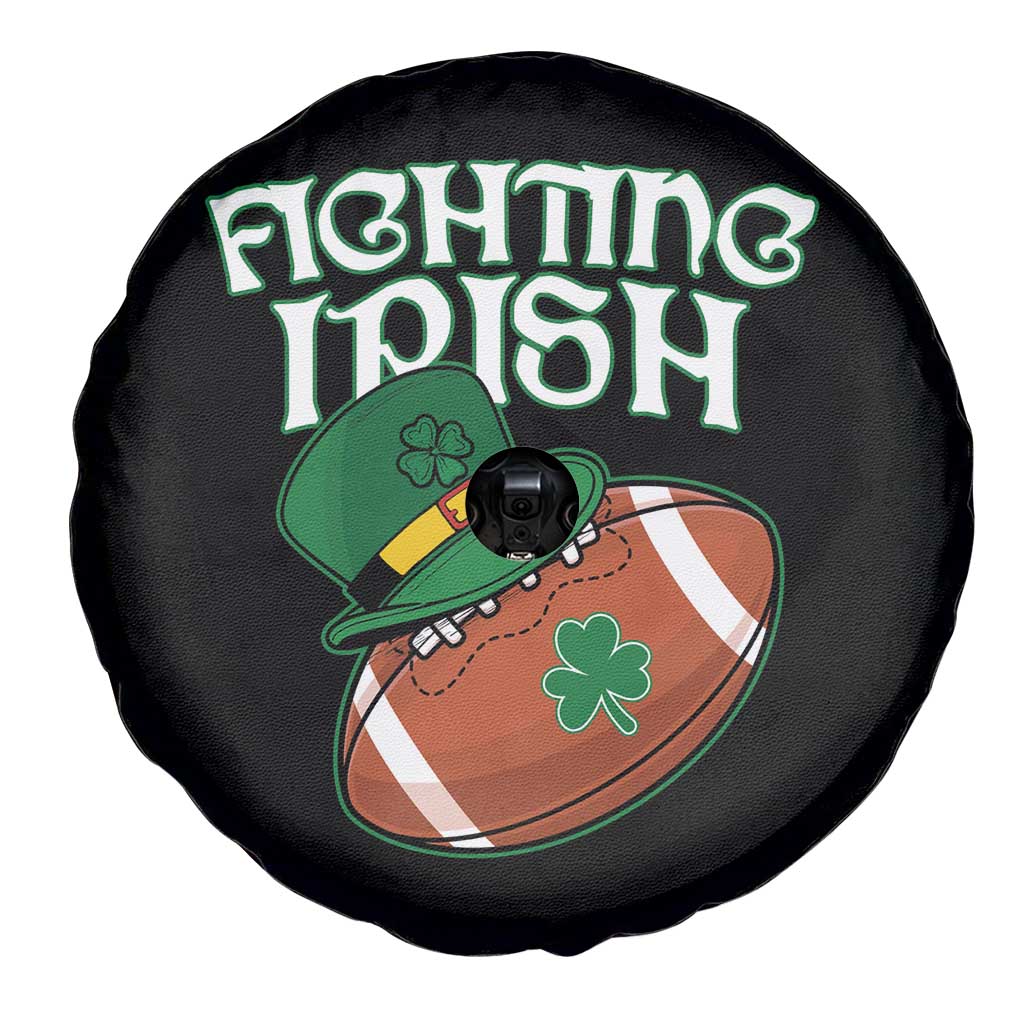 Fighting Irish Spare Tire Cover Football Shamrock St Patricks Spirit Classic Vintage TS02 Print Your Wear