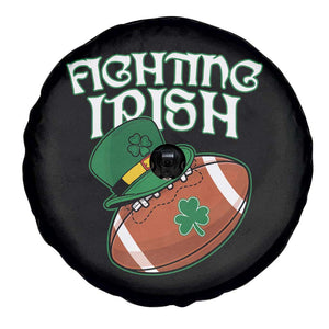 Fighting Irish Spare Tire Cover Football Shamrock St Patricks Spirit Classic Vintage TS02 Print Your Wear