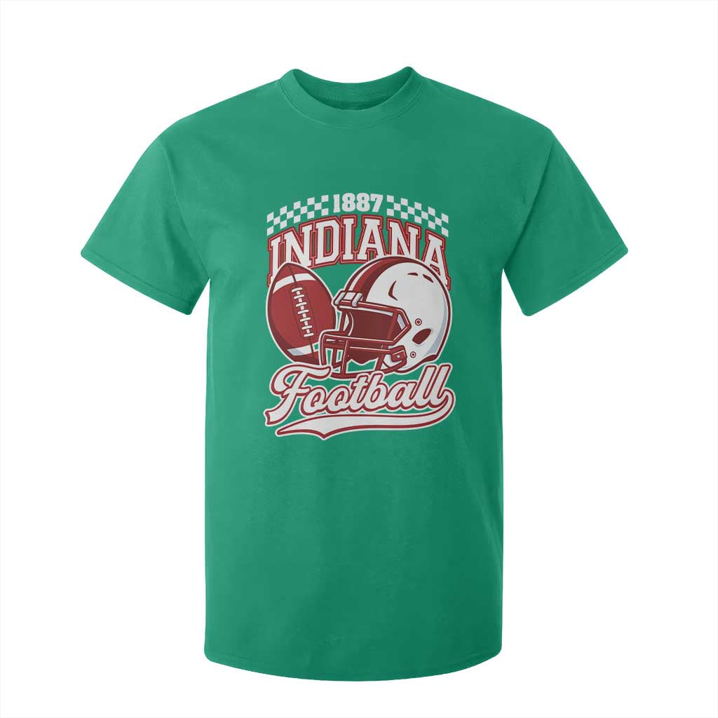 Indiana Pride Football Lover T Shirt For Kid Retro IN for Sport Fans TS02 Irish Green Print Your Wear
