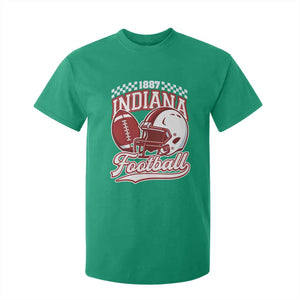 Indiana Pride Football Lover T Shirt For Kid Retro IN for Sport Fans TS02 Irish Green Print Your Wear