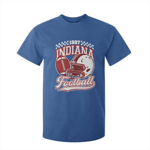 Indiana Pride Football Lover T Shirt For Kid Retro IN for Sport Fans TS02 Royal Blue Print Your Wear