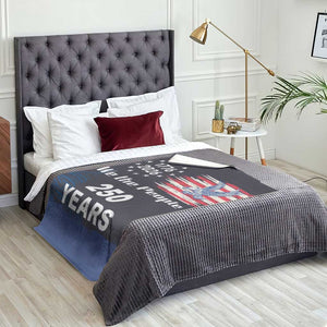 We The People 250 Years 1776 2026 Patriotic Throw Blanket 250 Constitutional Tribute USA 250th Anniversary TS02 Print Your Wear