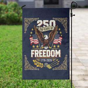250 Years of Freedom 1776 2026 Patriotic Eagle Garden Flag America 250th Anniversary Tribute TS02 Print Your Wear