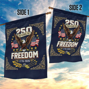 250 Years of Freedom 1776 2026 Patriotic Eagle Garden Flag America 250th Anniversary Tribute TS02 Print Your Wear