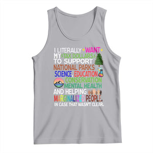 I Literally Want My Tax Dollars To Support National Park Tank Top TS02 Athletic Heather Print Your Wear