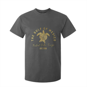 Gulf Of Mexico Turtle T Shirt For Kid Foxtrots Deltas Tangos TS02 Dark Heather Print Your Wear