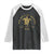 Gulf Of Mexico Turtle Raglan Shirt Foxtrots Deltas Tangos TS02 Black White Print Your Wear