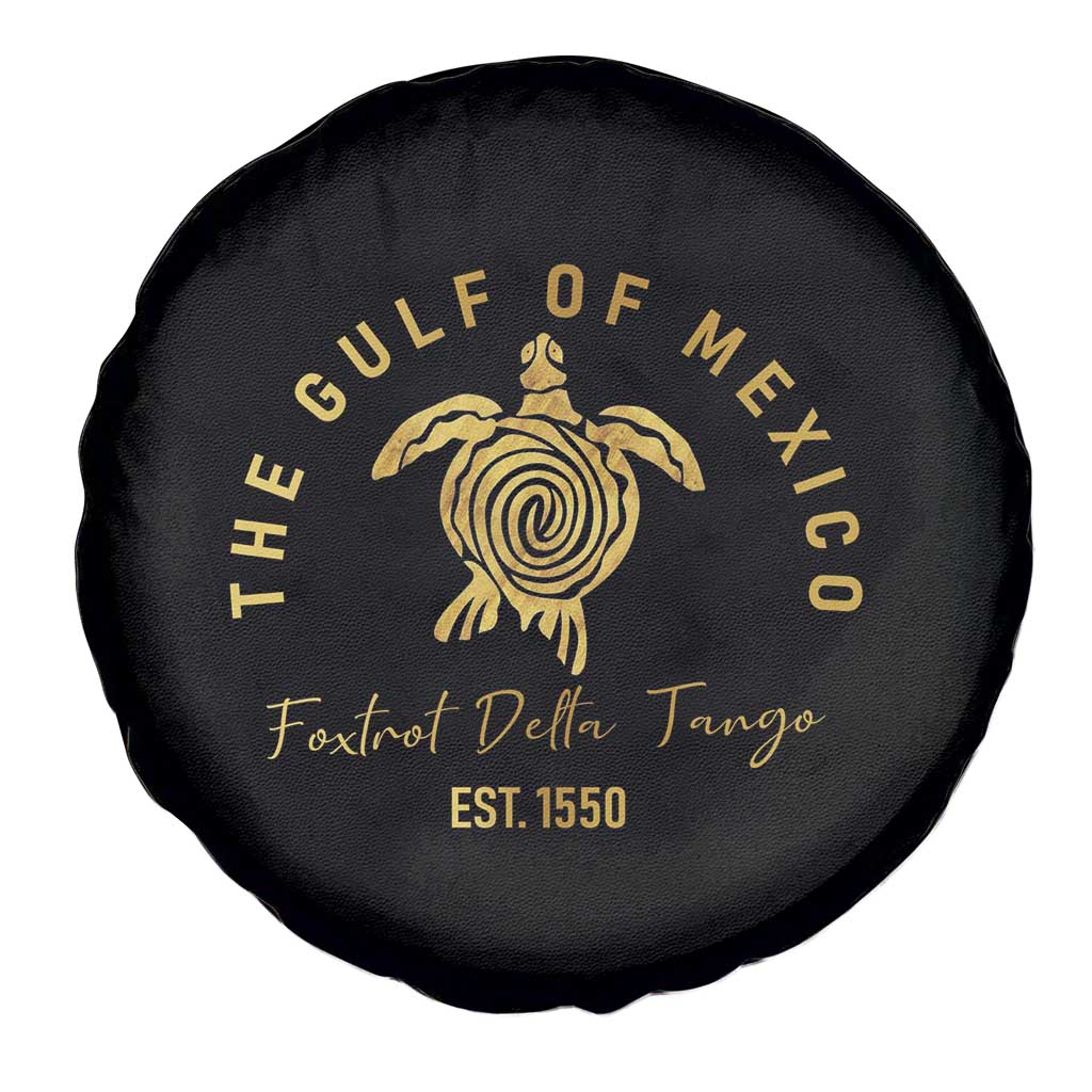 Gulf Of Mexico Turtle Spare Tire Cover Foxtrots Deltas Tangos TS02 Print Your Wear