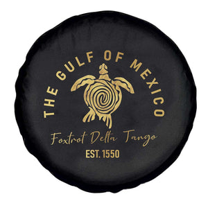 Gulf Of Mexico Turtle Spare Tire Cover Foxtrots Deltas Tangos TS02 Print Your Wear