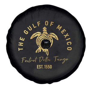 Gulf Of Mexico Turtle Spare Tire Cover Foxtrots Deltas Tangos TS02 Print Your Wear