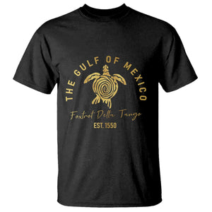 Gulf Of Mexico Turtle T Shirt Foxtrots Deltas Tangos TS02 Black Print Your Wear