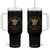 Gulf Of Mexico Turtle Tumbler With Handle Foxtrots Deltas Tangos TS02 One Size: 40 oz Black Print Your Wear