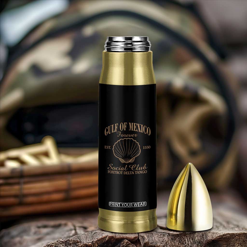 Gulf Of Mexico Bullet Tumbler Foxtrot Delta Tango FDT Resist TS02 Print Your Wear