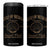 Gulf Of Mexico 4 in 1 Can Cooler Tumbler Foxtrot Delta Tango FDT Resist TS02 One Size: 16 oz Black Print Your Wear