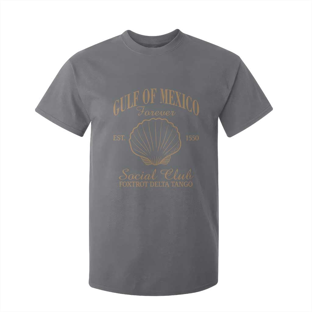 Gulf Of Mexico T Shirt For Kid Foxtrot Delta Tango FDT Resist TS02 Charcoal Print Your Wear