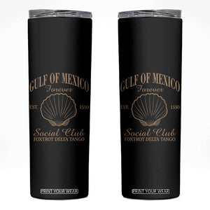 Gulf Of Mexico Skinny Tumbler Foxtrot Delta Tango FDT Resist TS02 Black Print Your Wear