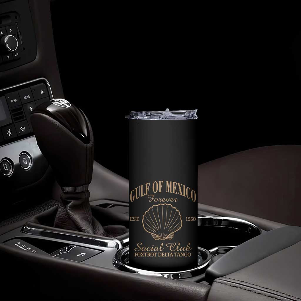Gulf Of Mexico Skinny Tumbler Foxtrot Delta Tango FDT Resist TS02 Print Your Wear