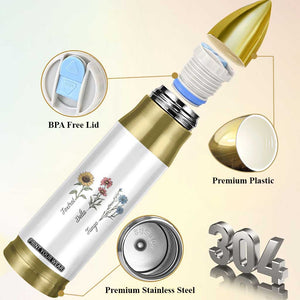 Floral FDT Foxtrot Delta Tango Bullet Tumbler Funny Offensive Retro TS02 Print Your Wear