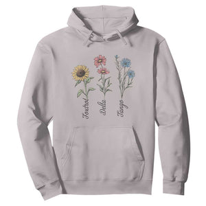 Floral FDT Foxtrot Delta Tango Hoodie Funny Offensive Retro TS02 Ice Gray Print Your Wear