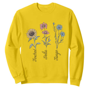 Floral FDT Foxtrot Delta Tango Sweatshirt Funny Offensive Retro TS02 Daisy Print Your Wear