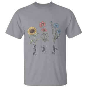 Floral FDT Foxtrot Delta Tango T Shirt Funny Offensive Retro TS02 Sport Gray Print Your Wear