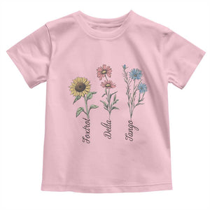 Floral FDT Foxtrot Delta Tango Toddler T Shirt Funny Offensive Retro TS02 Light Pink Print Your Wear
