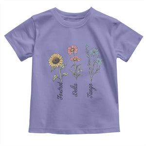 Floral FDT Foxtrot Delta Tango Toddler T Shirt Funny Offensive Retro TS02 Violet Print Your Wear