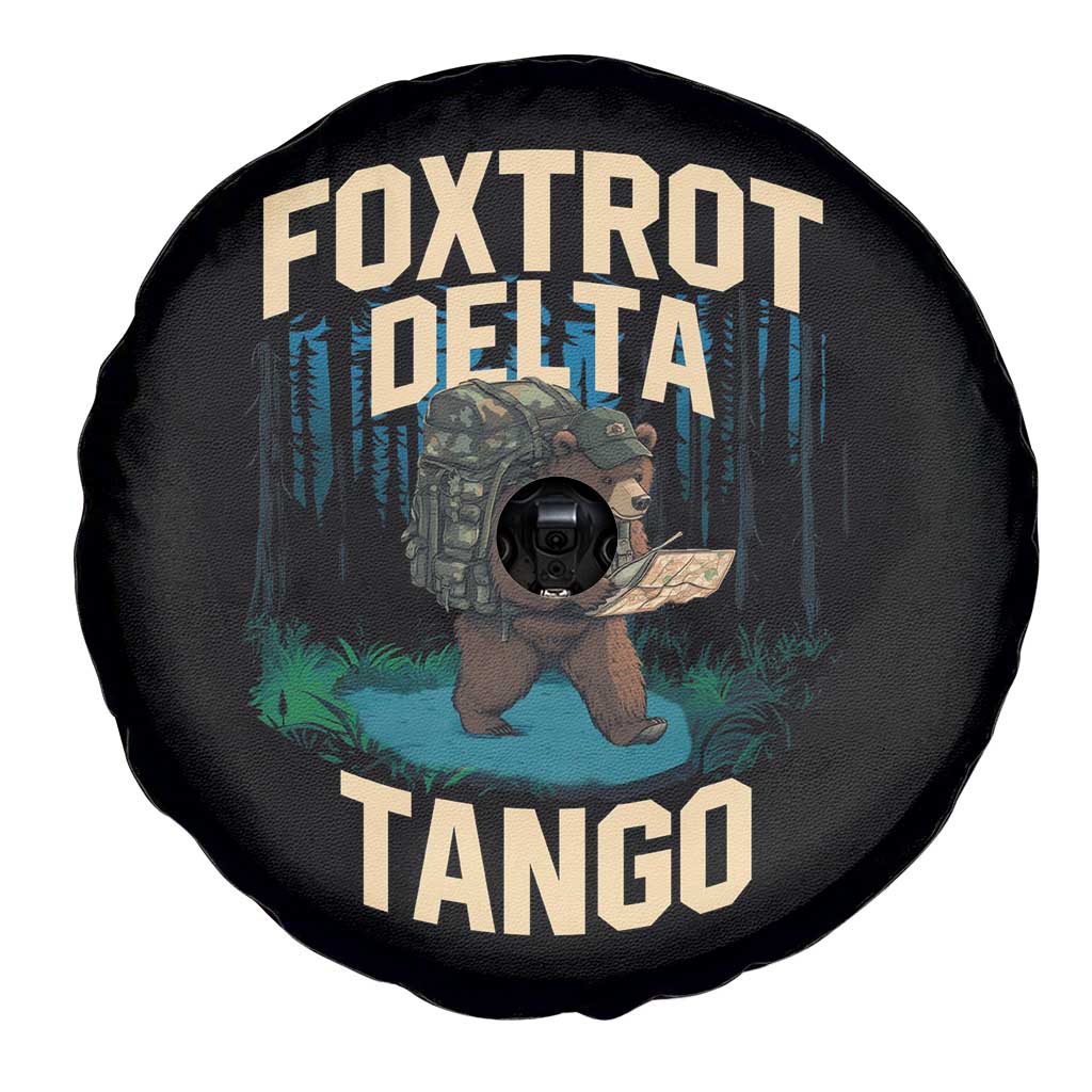 Foxtrots Deltas Tangos Funny Bear Resist Spare Tire Cover Protect Our National Parks TS02 Print Your Wear