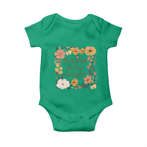 Foxtrots Deltas Tangos Boho Floral Baby Onesie Funny Offensive TS02 Irish Green Print Your Wear
